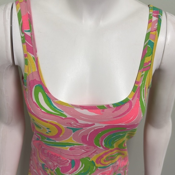Lilly Pulitzer tabbie flamingo tank - Picture 4 of 7